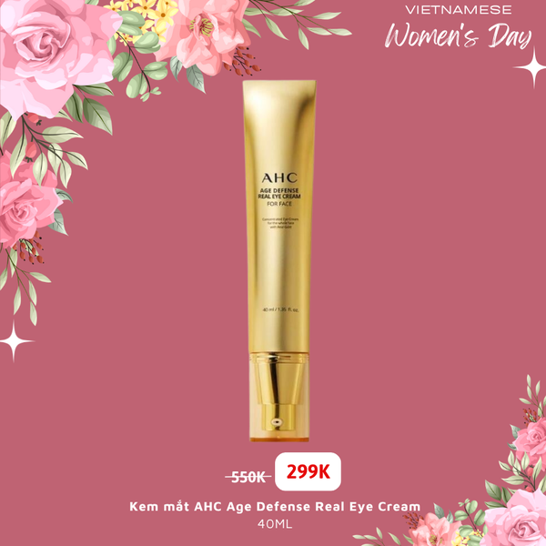Kem mắt AHC Age Defense Real Eye Cream