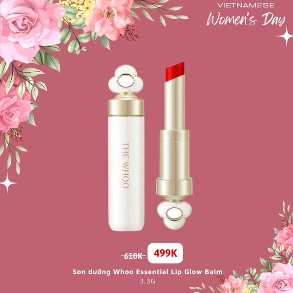 Son dưỡng Whoo Essential Lip Glow Balm