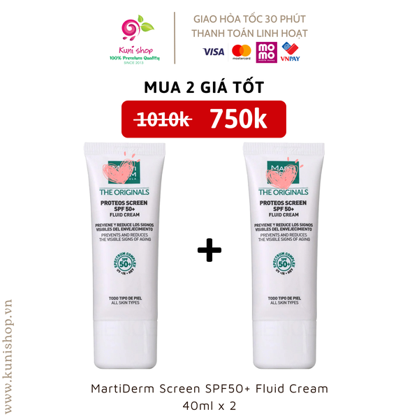 MartiDerm The Originals Proteos Screen SPF50+ Fluid Cream