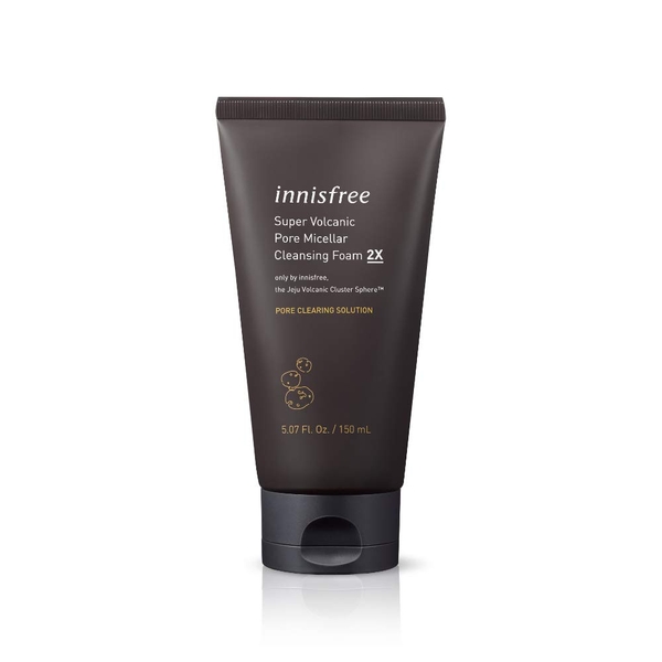 Innisfree super volcanic pore micellar cleansing foam 2x