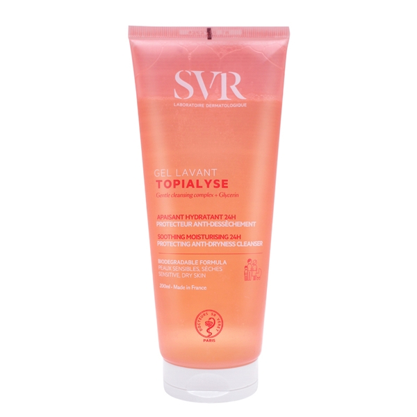 SVR Topialyse Gel Lavant - da khô/nhạy cảm