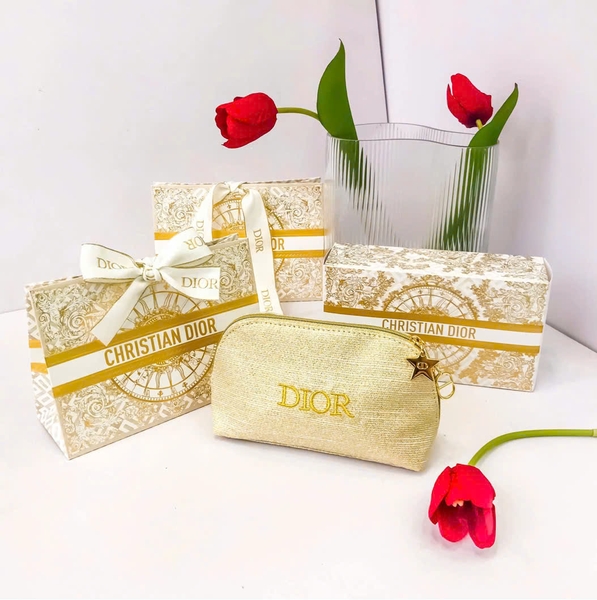 Túi vải vàng Dior 2025