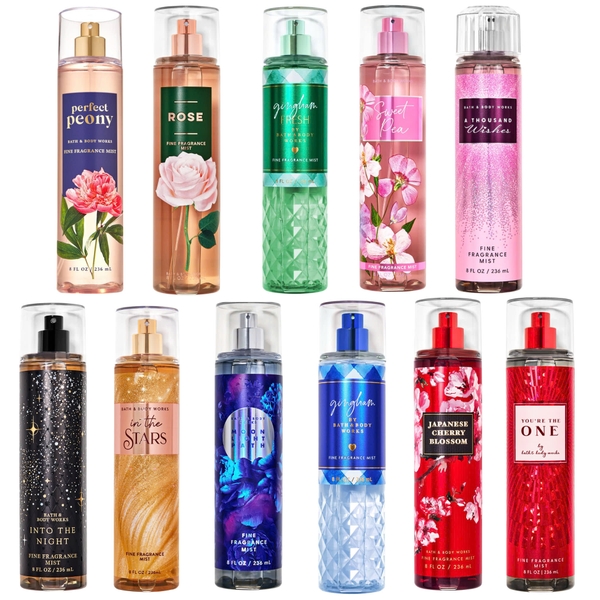 [Đủ mùi] Bath & Body Works Mist