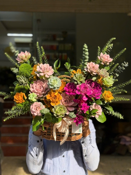 gio-hoa-sen-da-tone-hong-cam