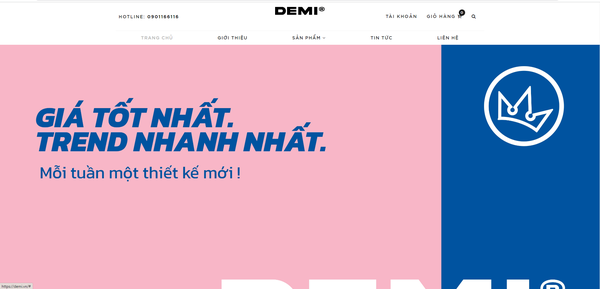 Demi thương hiệu áo phông local brand đẹp giá rẻ