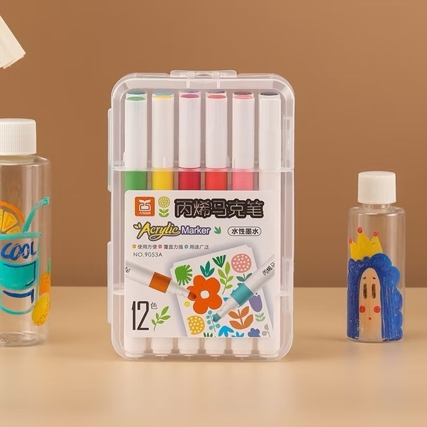 BÚT MÀU ACRYLIC KING (MK107Y-12) 12 MÀU