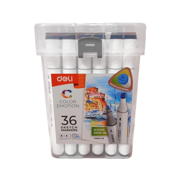 Bút marker Deli E70803 - 36 màu