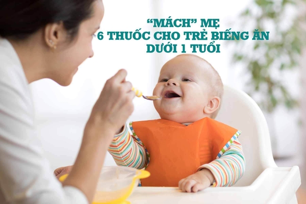 Mách mẹ 6 thuốc cho trẻ biếng ăn dưới 1 tuổi