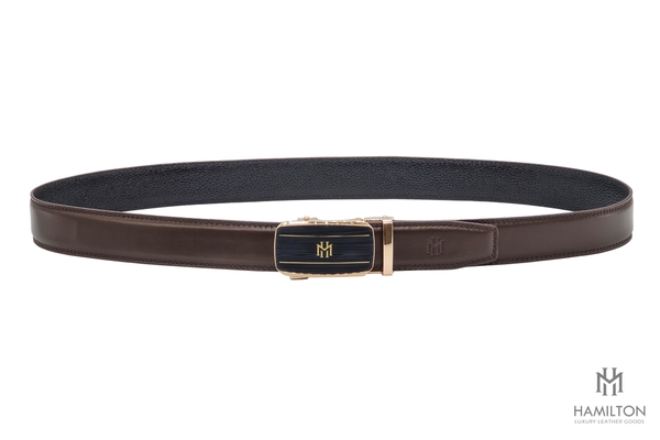 Dây lưng da bò mặt lăn MHB1-753G