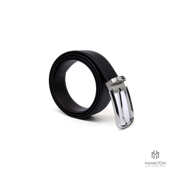 Dây lưng da bò mặt xỏ kim MHB2OX-003S