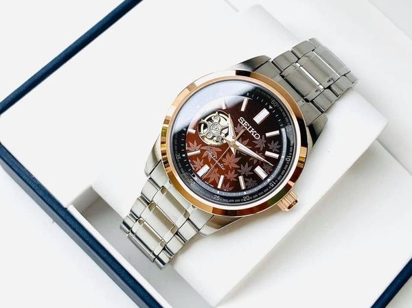 Đồng hồ Seiko Autumn Japan Limited 2020 Open Heart SCVE056 | Yuu Shop  Chuyên Ship Hàng Quốc Tế