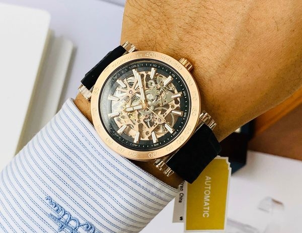 Đồng hồ Michael Kors nữ chính hãng MK6597 Ritz Chronograph Gold 37mm   DWatch Authentic