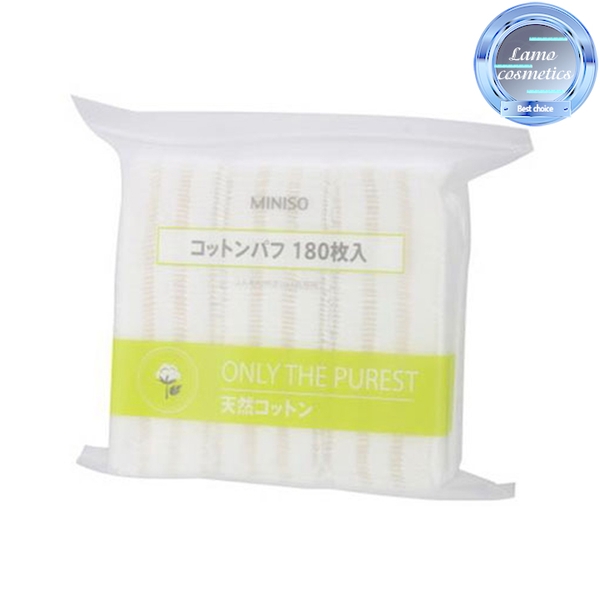 Bông Tẩy Trang 180 Miếng Miniso