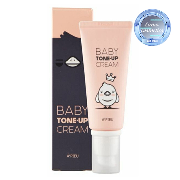 Kem Dưỡng Giúp Da Trắng Hồng - Baby Tone -Up Cream A'pieu