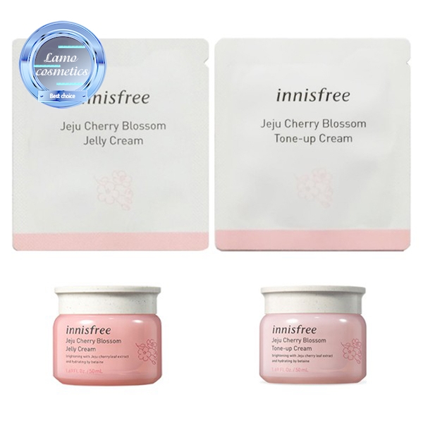 Sample Kem Dưỡng Nâng Tone Tức Innisfree Jeju Cherry Blossom Tone Up Cream 1ml
