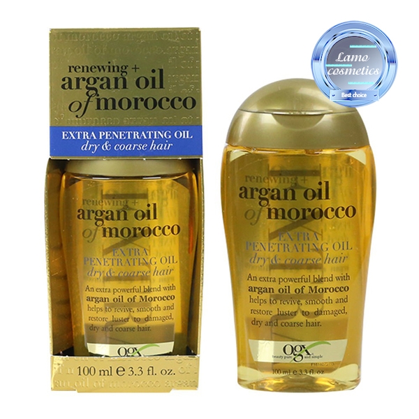 Tinh Dầu Dưỡng Tóc OGX Renewing Argan Oil of Morocco Penetrating Oil