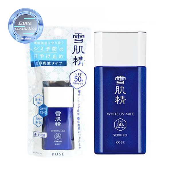 Kem Chống Nắng Dạng Sữa Kosé Sekkisei White UV Milk SPF50+/PA++++ 56g