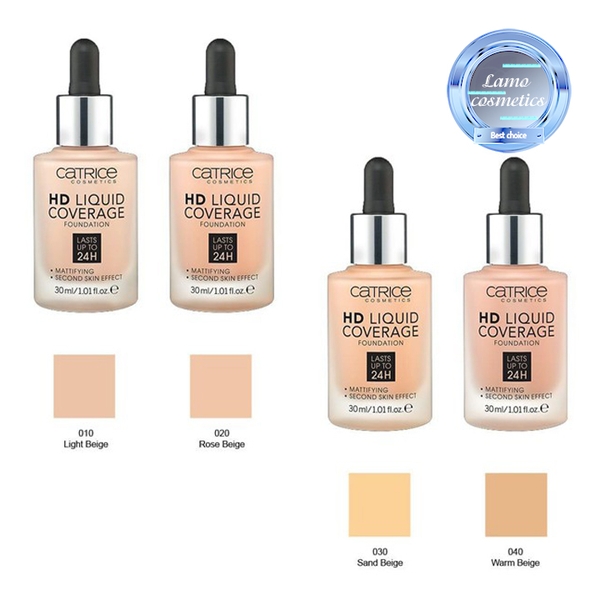 Kem Nền Catrice HD Liquid Coverage 30ML