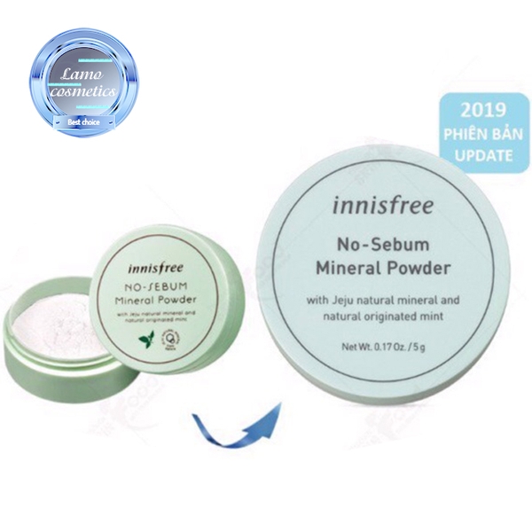Phấn Phủ Kiềm Dầu Innisfree No Sebum Mineral