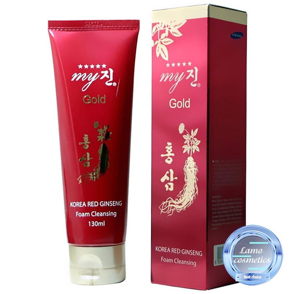 Sữa Rửa Mặt Hồng Sâm Đỏ Hàn Quốc My Gold
