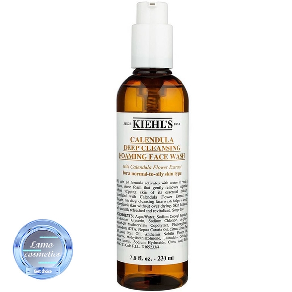 Sữa Rửa Mặt Hoa Cúc - Kiehl’s Calendula Deep Cleansing Foaming Face Wash 230ML