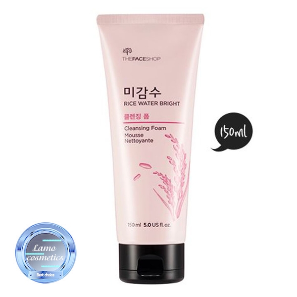 Sữa Rửa Mặt Trắng Da Gạo The Face Shop Rice Water Bright
