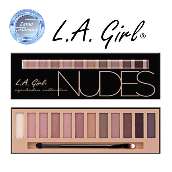 Bảng Phấn mắt LA Girl Nudes Eyeshadow Collection USA