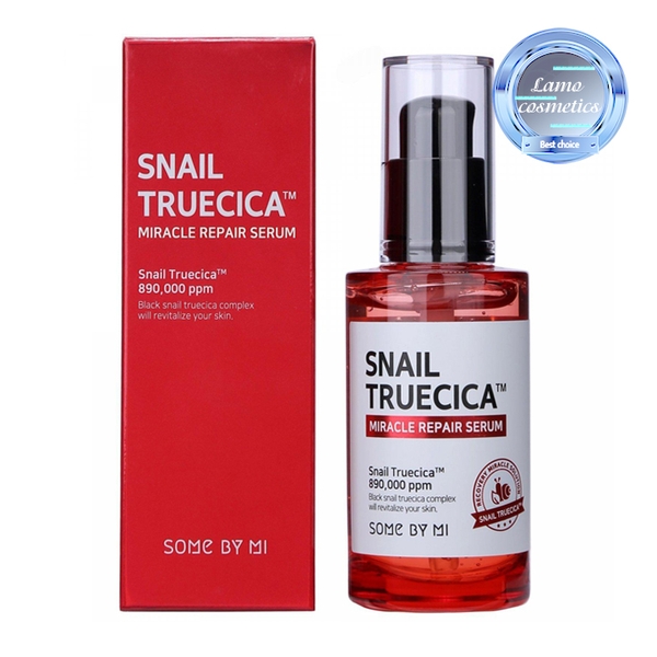 Tinh Chất Ốc Sên Đen Trị Sẹo Lõm - Sẹo Mụn Some By Mi Snail Truecica Miracle Repair Serum 50ml