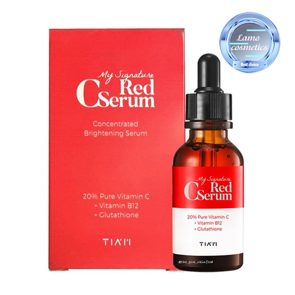 Tinh Chất Phục Hồi Dưỡng Trắng Sáng Da, Mờ Vết Thâm Tiam My Signature Red C Serum
