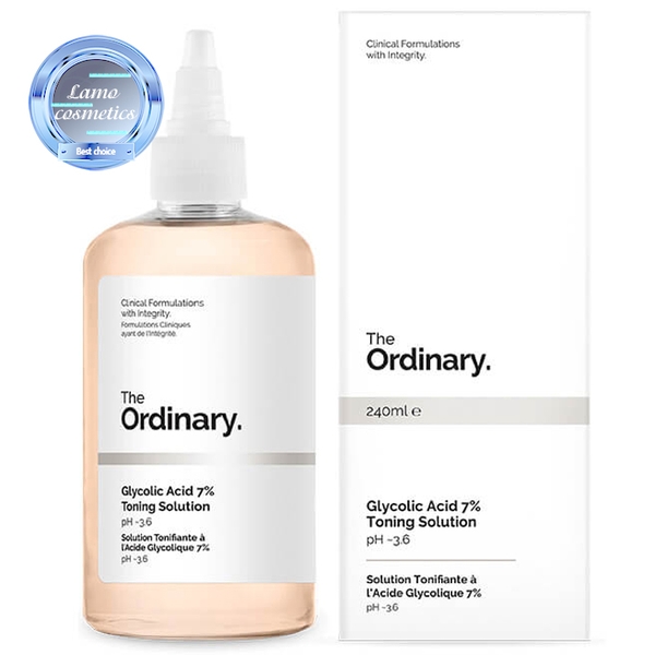 The Ordinary Glycolic Acid 7% Toner Tẩy Da Chết 240ml
