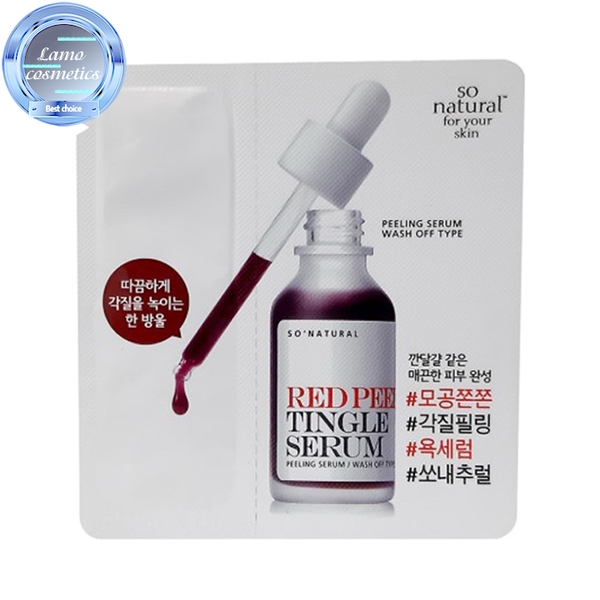 Sample Red Peel Tingle Serum - Peel Da Không Bong Tróc