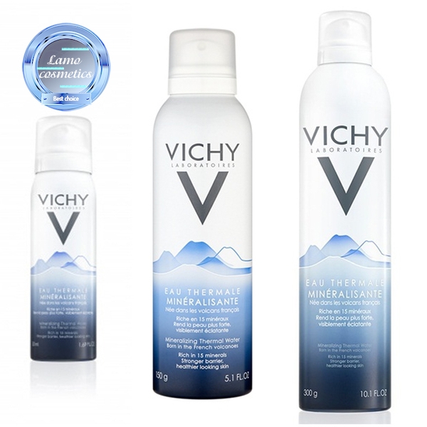 Xịt khoáng Vichy Eau Thermale 150-300ml