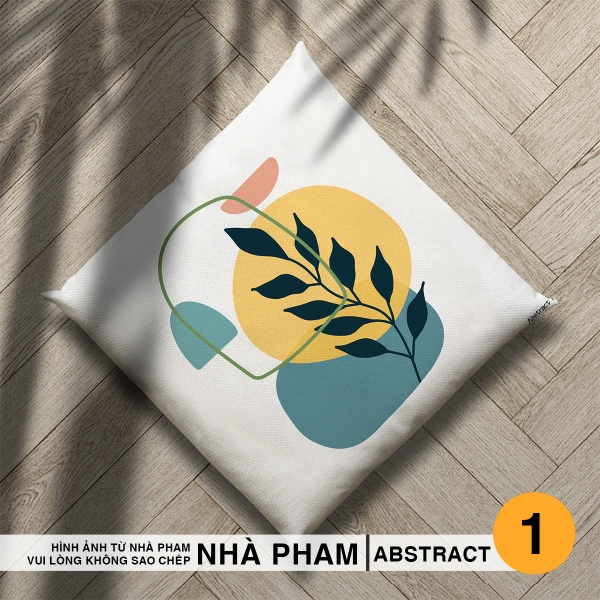 ĐỆM VUÔNG ABSTRACT - HÌNH 01
