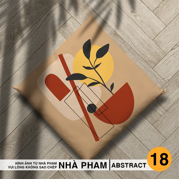 ĐỆM VUÔNG ABSTRACT - HÌNH 18