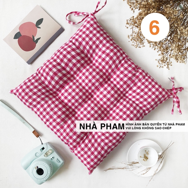 ĐỆM VUÔNG CARO 45CM - HÌNH 06