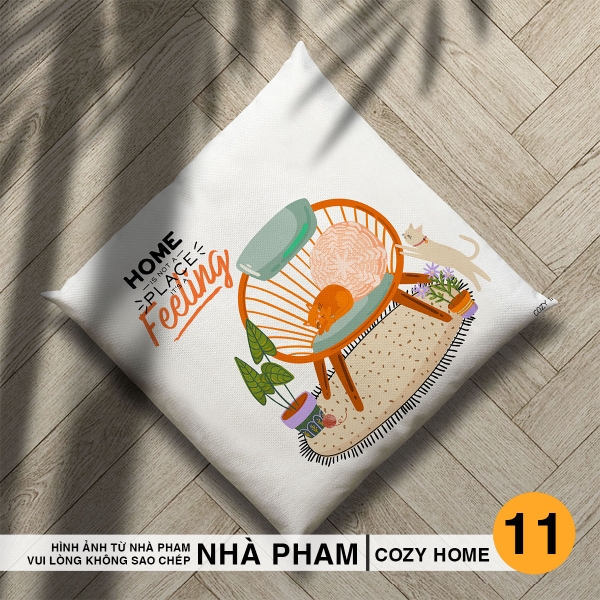 ĐỆM VUÔNG COZY HOME - HÌNH 11