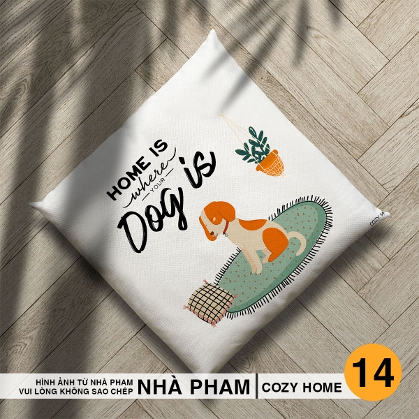 ĐỆM VUÔNG COZY HOME - HÌNH 14