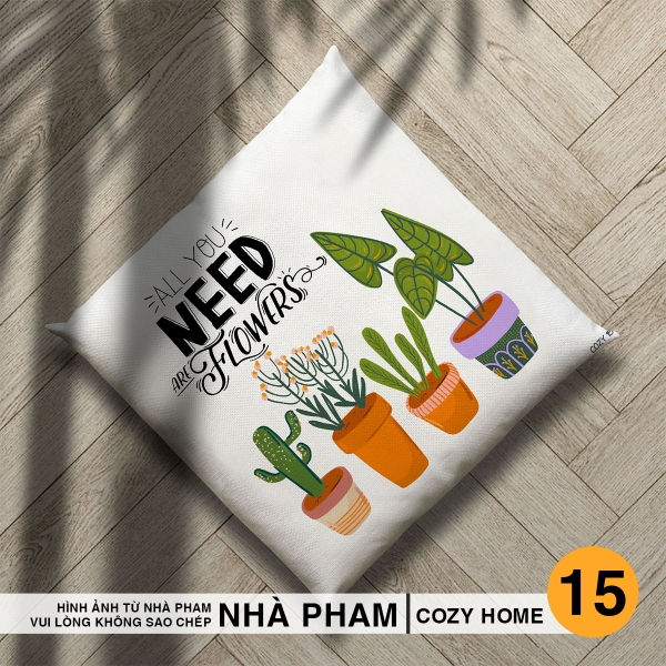ĐỆM VUÔNG COZY HOME - HÌNH 15