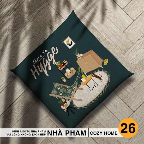ĐỆM VUÔNG COZY HOME - HÌNH 26