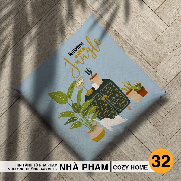 ĐỆM VUÔNG COZY HOME - HÌNH 32