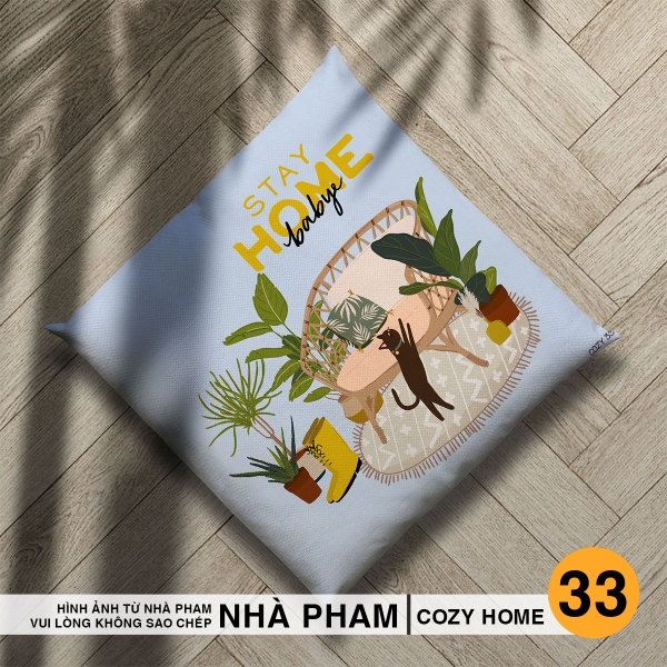 ĐỆM VUÔNG COZY HOME - HÌNH 33