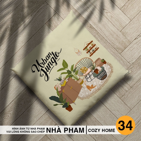 ĐỆM VUÔNG COZY HOME - HÌNH 34