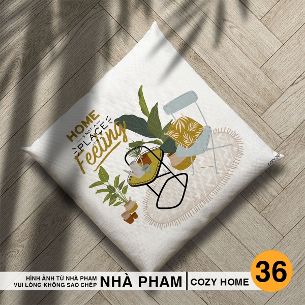 ĐỆM VUÔNG COZY HOME - HÌNH 36
