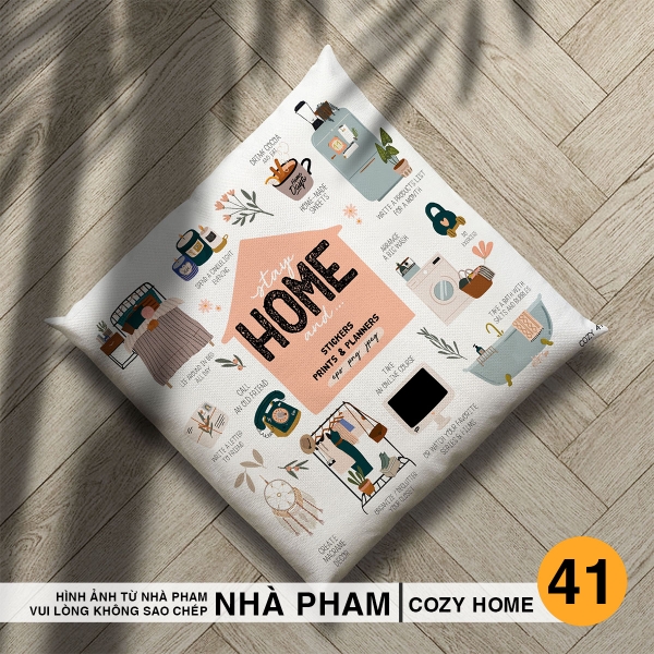 ĐỆM VUÔNG COZY HOME - HÌNH 41