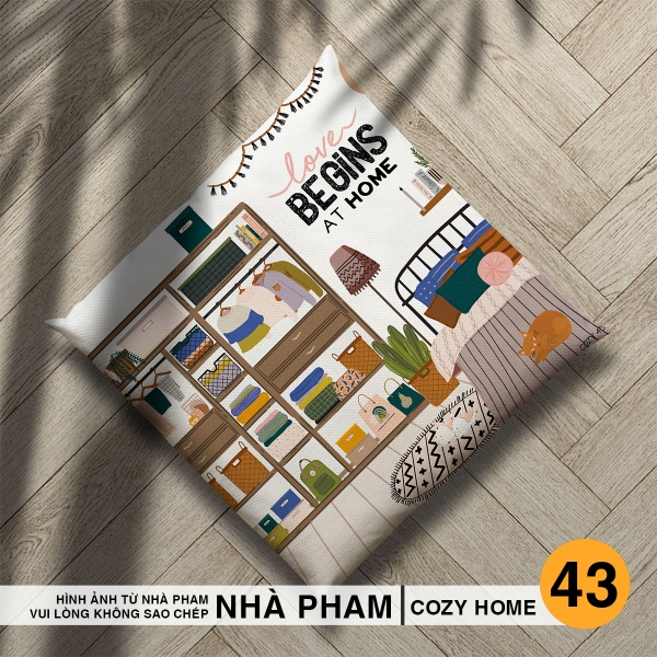 ĐỆM VUÔNG COZY HOME - HÌNH 43