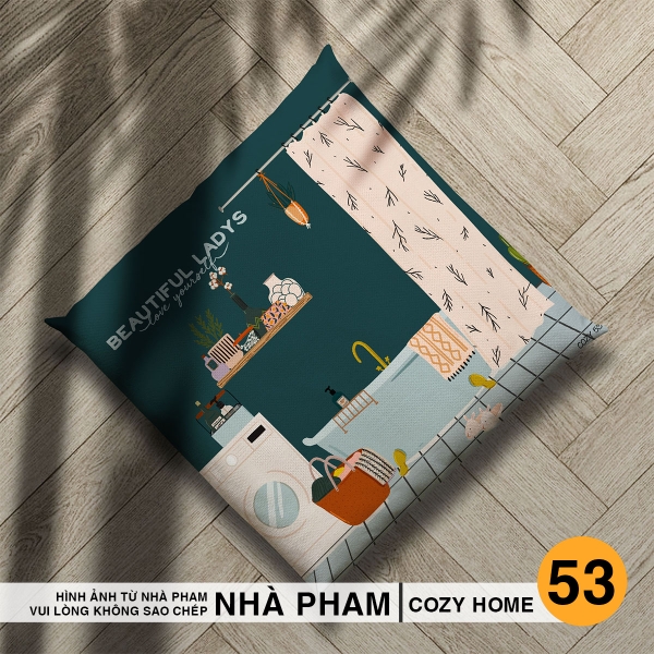 ĐỆM VUÔNG COZY HOME - HÌNH 53