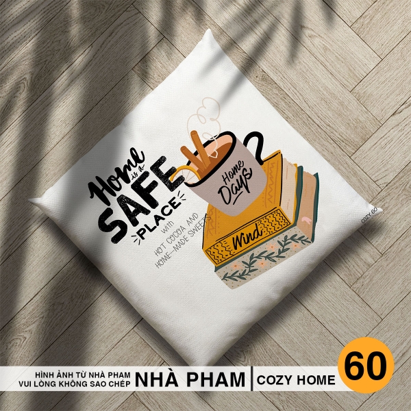 ĐỆM VUÔNG COZY HOME - HÌNH 60