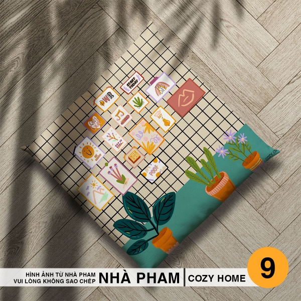 ĐỆM VUÔNG COZY HOME - HÌNH 09