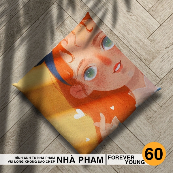 ĐỆM VUÔNG FOREVER YOUNG - HÌNH 60