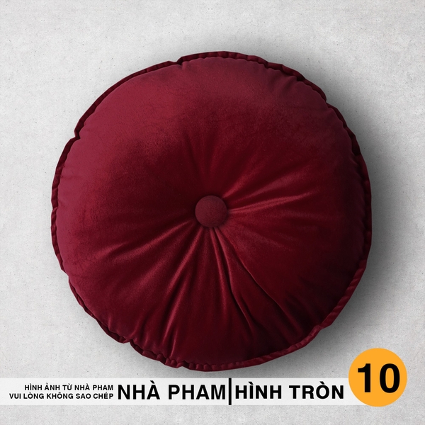 GỐI SOFA HÌNH TRÒN - MÀU 10